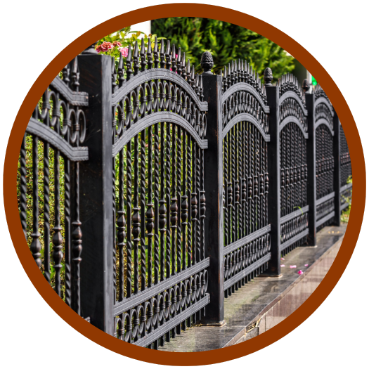 Wrought Iron Fence